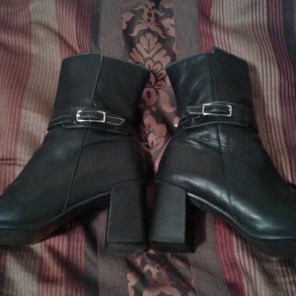 Coach booties black leather - Picture 4 of 7